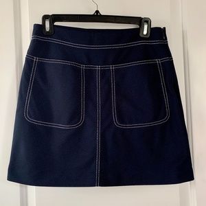 Tory Burch Sport Navy Mini Skirt